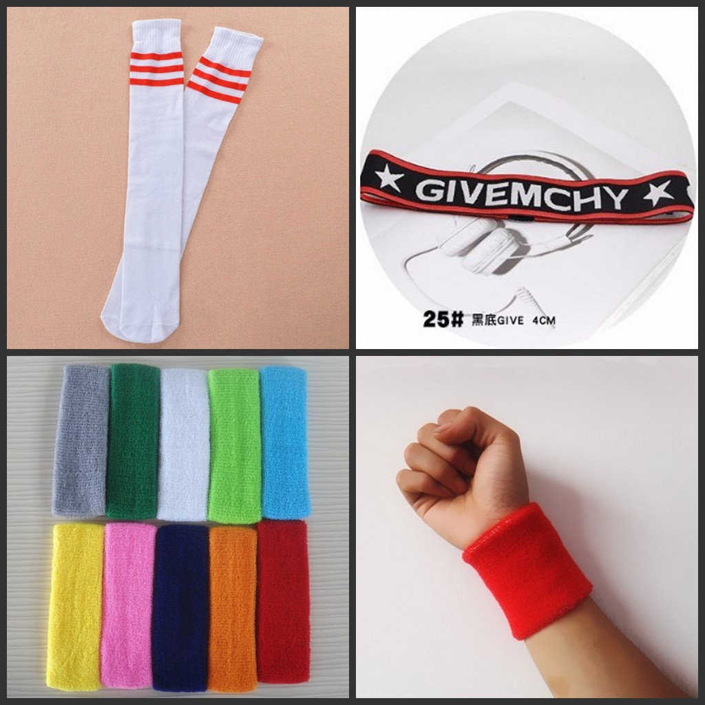 Children&#039;s Sports Headband Headscarf Basketball Head Protection Hair Band Tube Socks Dance Pantyhose Athletic Wristguards Men and Women Can Wear