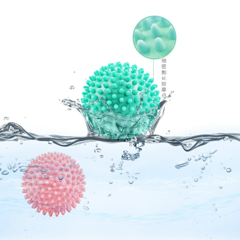 Factory Direct Sales PVC Fitness Massage Ball Foot Acupuncture Point Massage Ball Acanthosphere Grip Fitness Ball Thorn Ball H