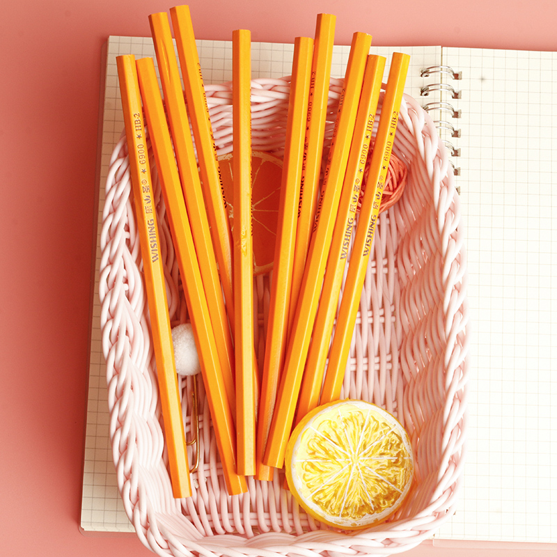 6900-1 Creative Cartoon Children&#039;s Pencil Primary School Student Double Cut Pencil Student Pupil Prize Gift