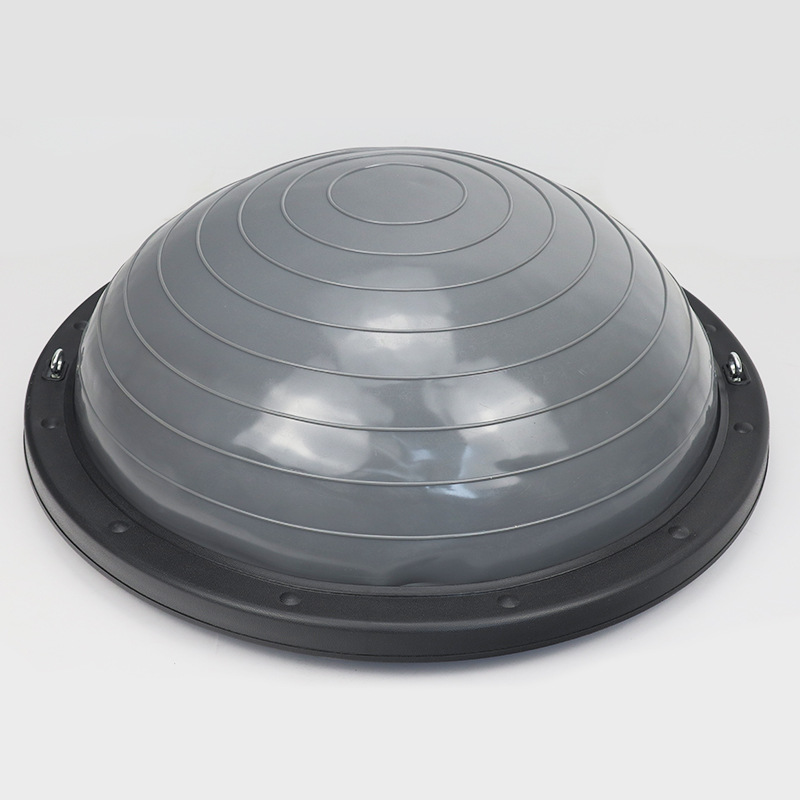 Exclusive for Cross-Border 58cm Wave Velocity Ball Fitness Ball Balance Half-Ball Yoga Instrument Thickening Training Hemisphere Factory Customization