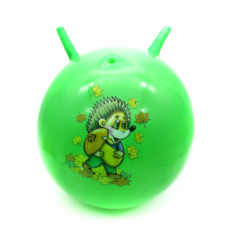F1135 20# croissant ball Bouncing ball fitness ball floor Toy Yiwu 2 yuan 2 yuan