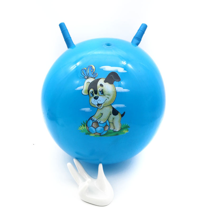 F1135 20# croissant ball Bouncing ball fitness ball floor Toy Yiwu 2 yuan 2 yuan