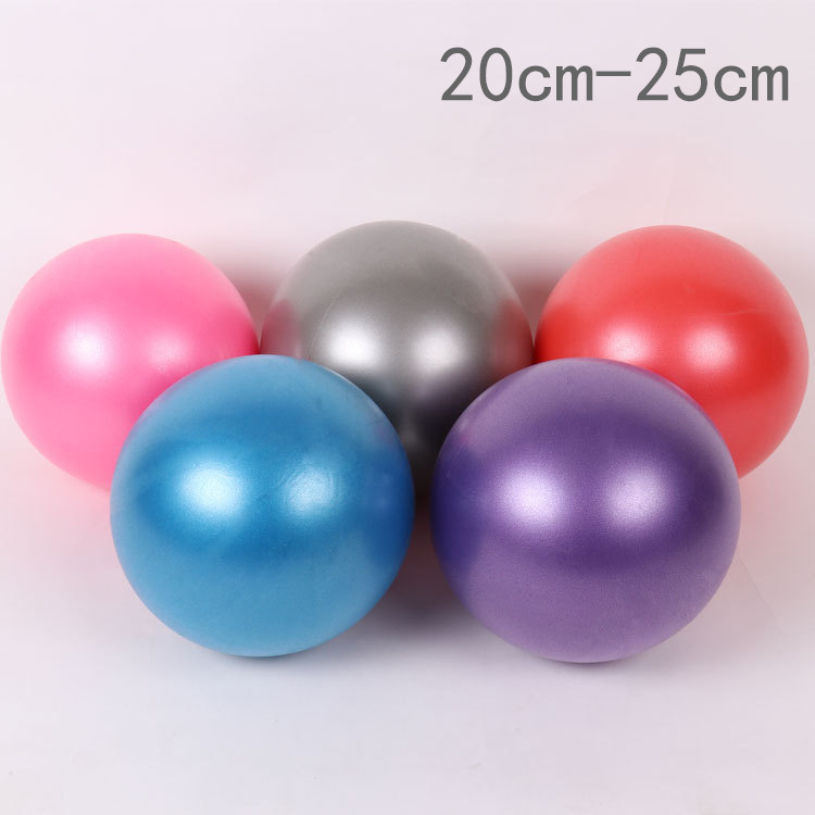 Pilates Yoga Ball Wheat Tube Ball 25cm Balance Fitness Ball Gymnastic Ball PVC Yoga Ball for Children and Pregnant Women