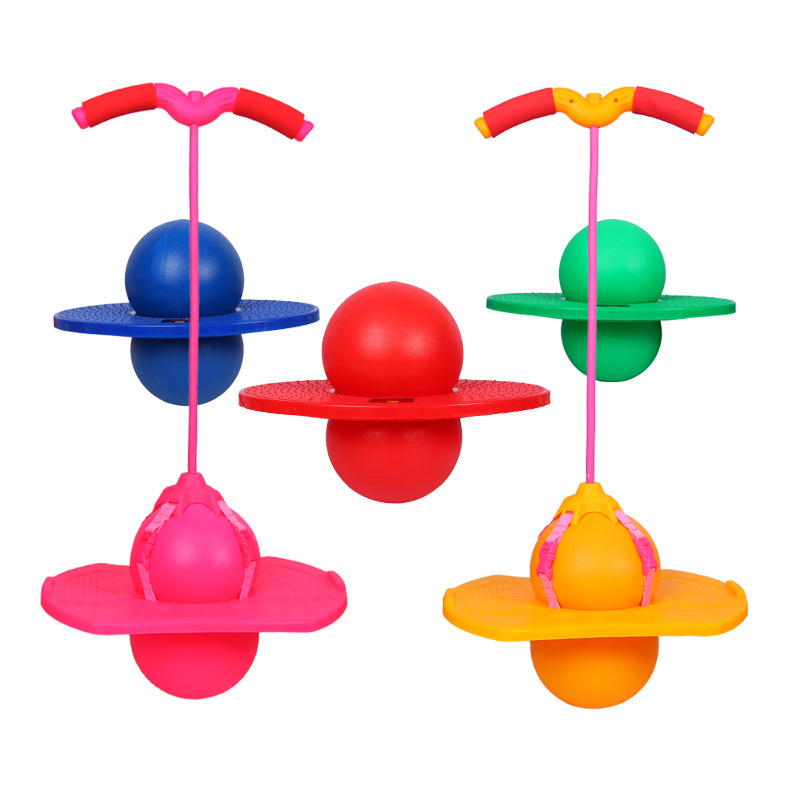 Adult Jumping Ball Explosion-Proof Bouncing Ball Bouncing Ball Fitness Ball Child Sense Sport Ball Jump Board Active Dance Bar