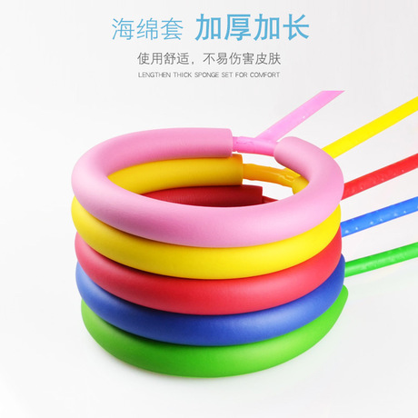 Children&#039;s flash bouncy ball adult fitness ball weight loss ball elementary school set foot jump ring Children toy factory direct sale