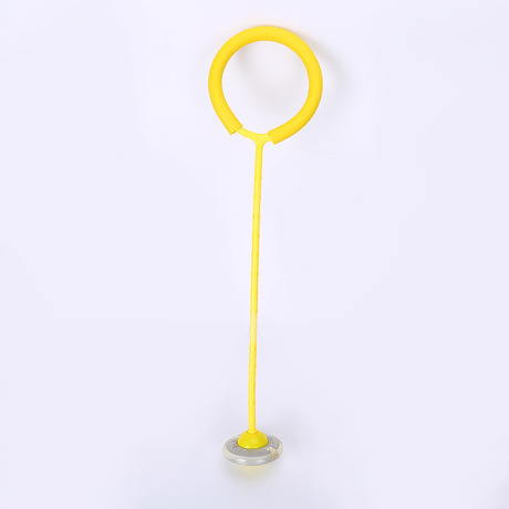 Children&#039;s flash bouncy ball adult fitness ball weight loss ball elementary school set foot jump ring Children toy factory direct sale
