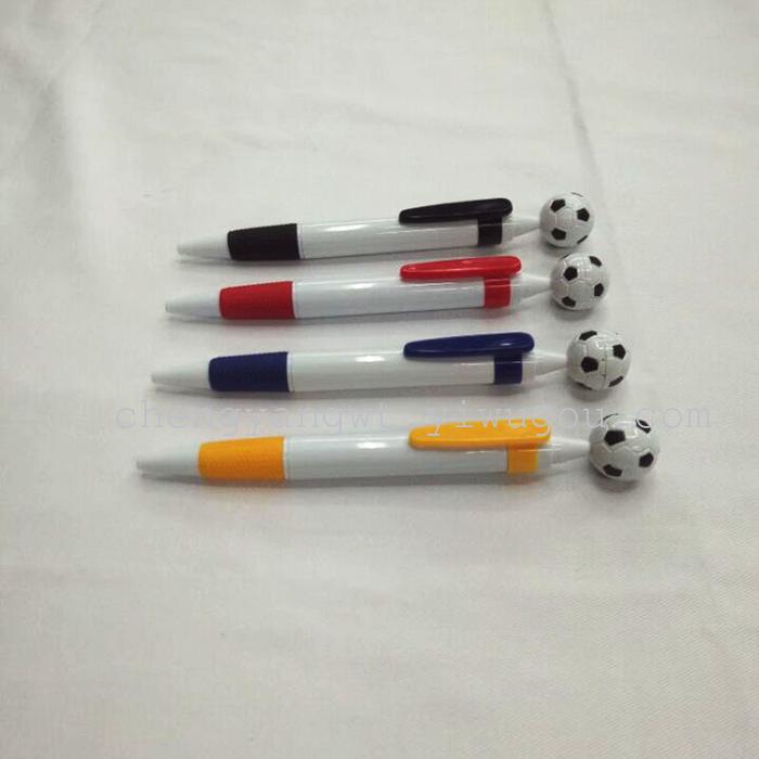Sheng Yang 8110 white bar printing LOGO football football ballpoint pen pencil Sheng Yang 8110 white bar printing LOGO football football ballpoint pen pencil