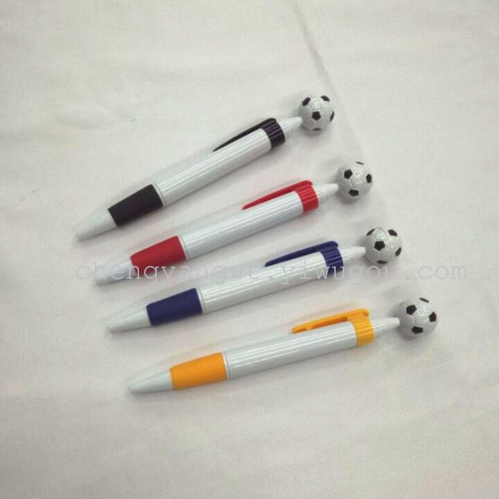 Sheng Yang 8110 white bar printing LOGO football football ballpoint pen pencil Sheng Yang 8110 white bar printing LOGO football football ballpoint pen pencil
