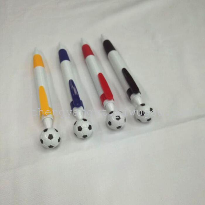 Sheng Yang 8110 white bar printing LOGO football football ballpoint pen pencil Sheng Yang 8110 white bar printing LOGO football football ballpoint pen pencil