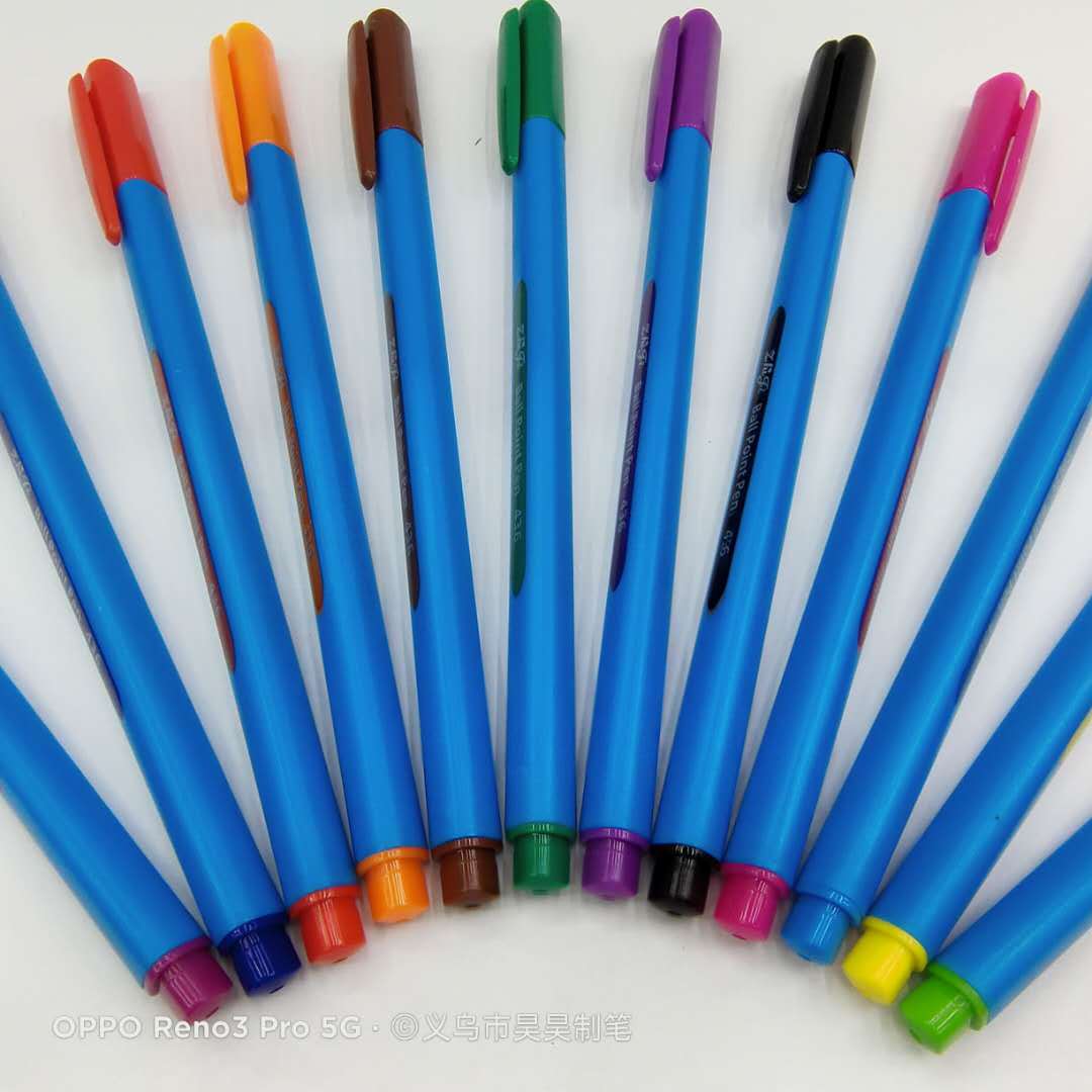 Friend 436M color ballpoint pen in the oil pen writing fluent ink continuous ink 6 colors 8 colors 10 colors 12 colors Friend 436M color ballpoint pen in the oil pen writing fluent ink continuous ink 6 colors 8 colors 10 colors 12 colors