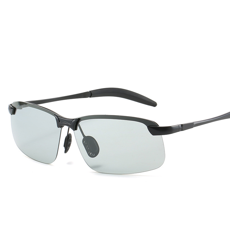 Color-Changing Polarized Sunglasses Men&#039;s 3043 Day and Night Night Vision Sunglasses UV-Proof Outdoor Riding Sunglasses