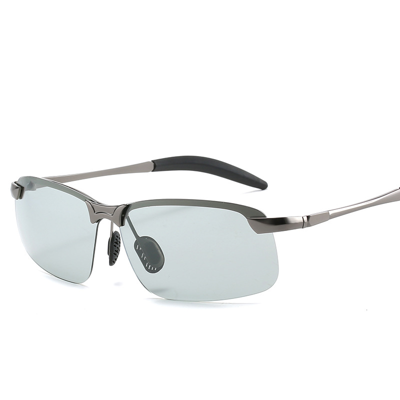 Color-Changing Polarized Sunglasses Men&#039;s 3043 Day and Night Night Vision Sunglasses UV-Proof Outdoor Riding Sunglasses