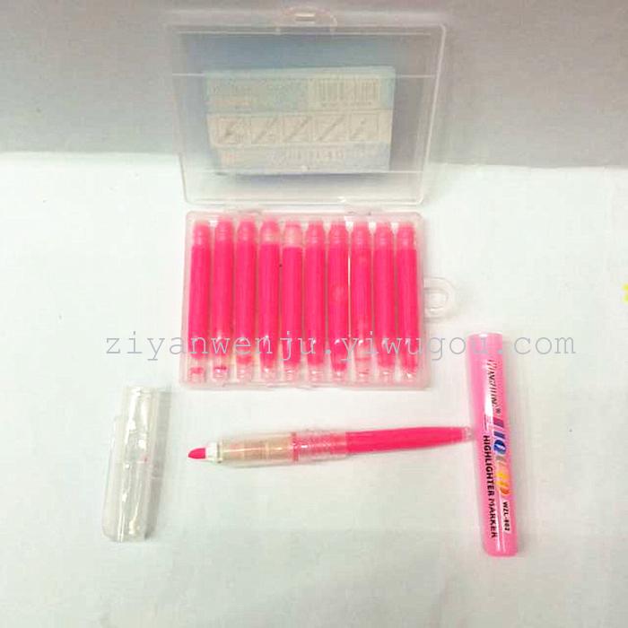 Special liquid type fluorescent pen ink for the core liner fluorescent ink Special liquid type fluorescent pen ink for the core liner fluorescent ink