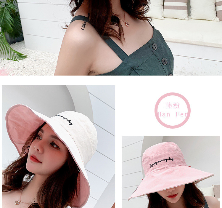 Summer Hat 2021 New Sun Hat Female Face Cover Sun-Proof UV Protection Sun Hat Double-Sided Smiley Beach Hat Summer Hat 2021 New Sun Hat Female Face Cover Sun-Proof UV Protection Sun Hat Double-Sided Smiley Beach Hat