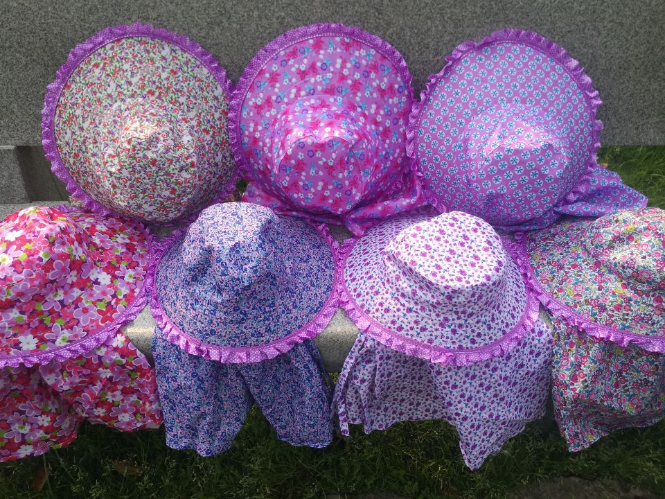 Women's Sun-Proof Ethnic Huian Hat Summer UV-Proof Wide Brim Outdoor Picking Sun-Proof Sun Hat Farmers Picking Tea Women's Sun-Proof Ethnic Huian Hat Summer UV-Proof Wide Brim Outdoor Picking Sun-Proof Sun Hat Farmers Picking Tea