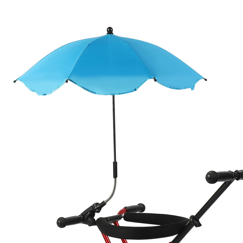 Baby Stroller Umbrella Baby Walking Tool Trolley Sunshade Children&#039;s Car UV-Proof Sun-Proof Universal Umbrella