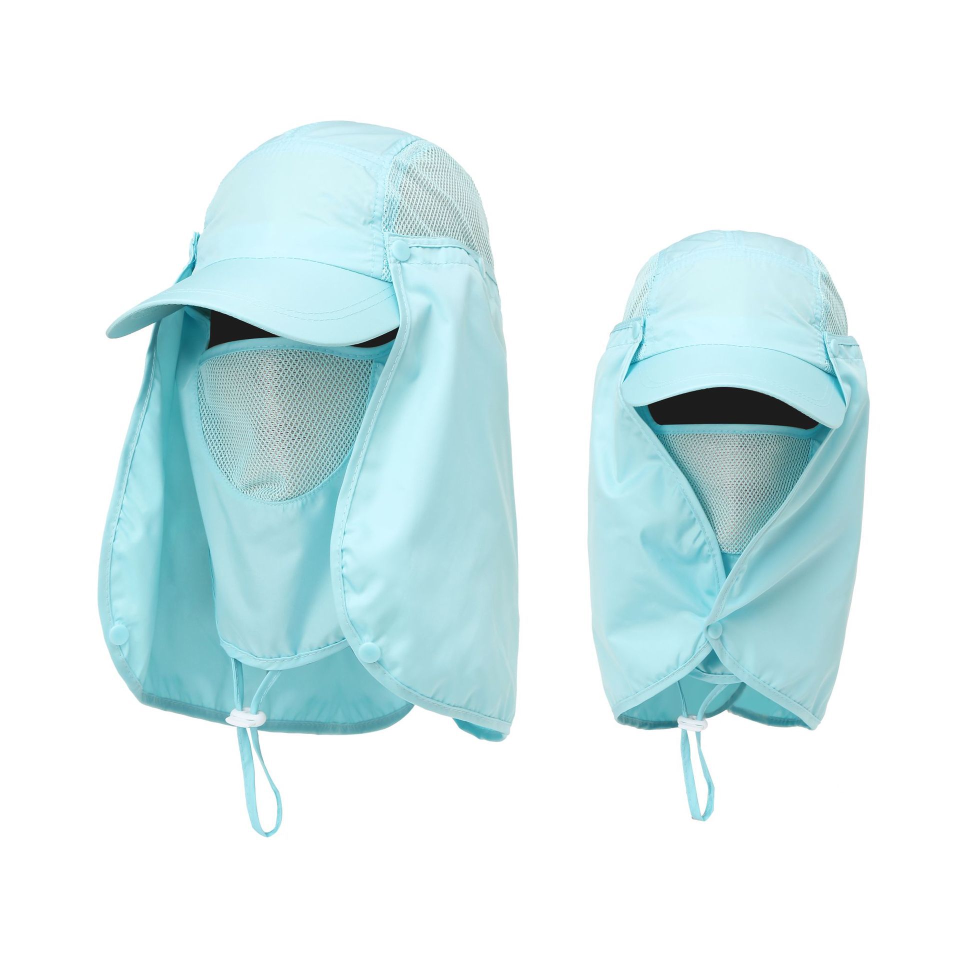 Hat Summer Outdoor UV-Proof Sun Hat Detachable Men and Women Quick-Drying Baseball Cap Sun Protection Mountaineering Fishing Hat