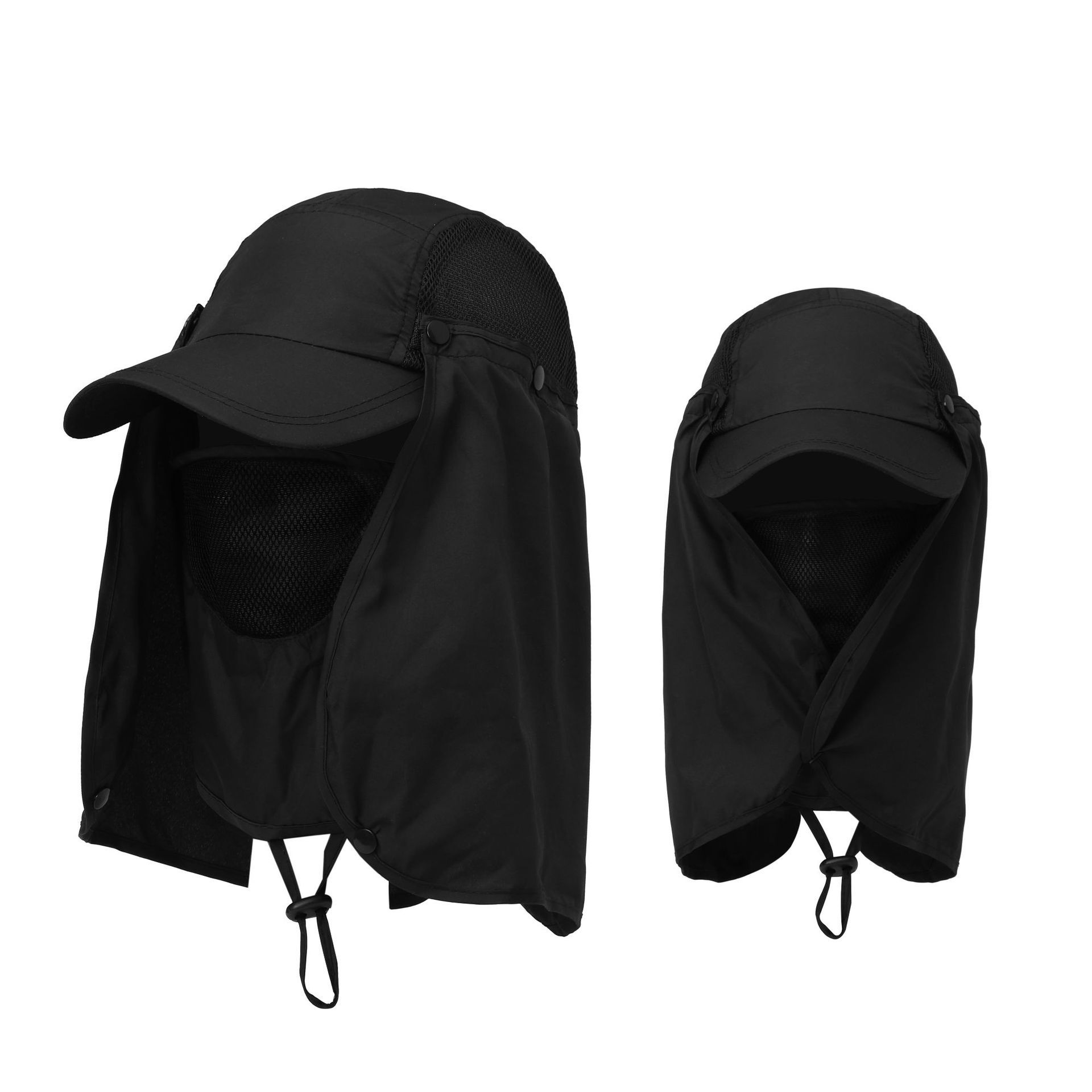 Hat Summer Outdoor UV-Proof Sun Hat Detachable Men and Women Quick-Drying Baseball Cap Sun Protection Mountaineering Fishing Hat