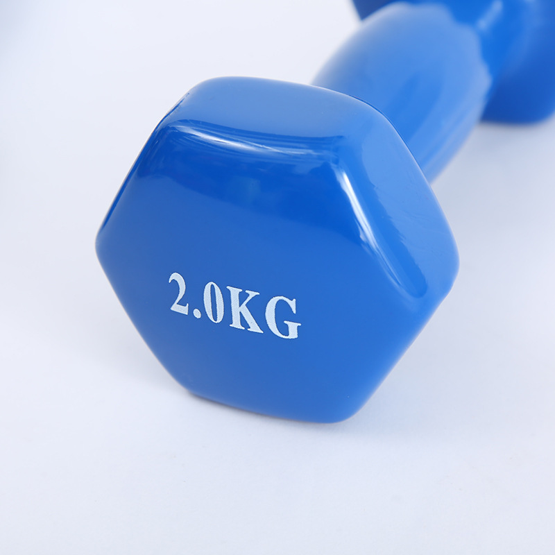 Manufacturers direct immersion dumbbell color dumbbell exercise dumbbell women&#039;s exercise dumbbell fitness equipment