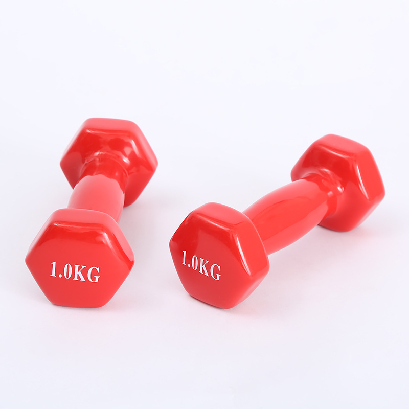 Manufacturers direct immersion dumbbell color dumbbell exercise dumbbell women's exercise dumbbell fitness equipment