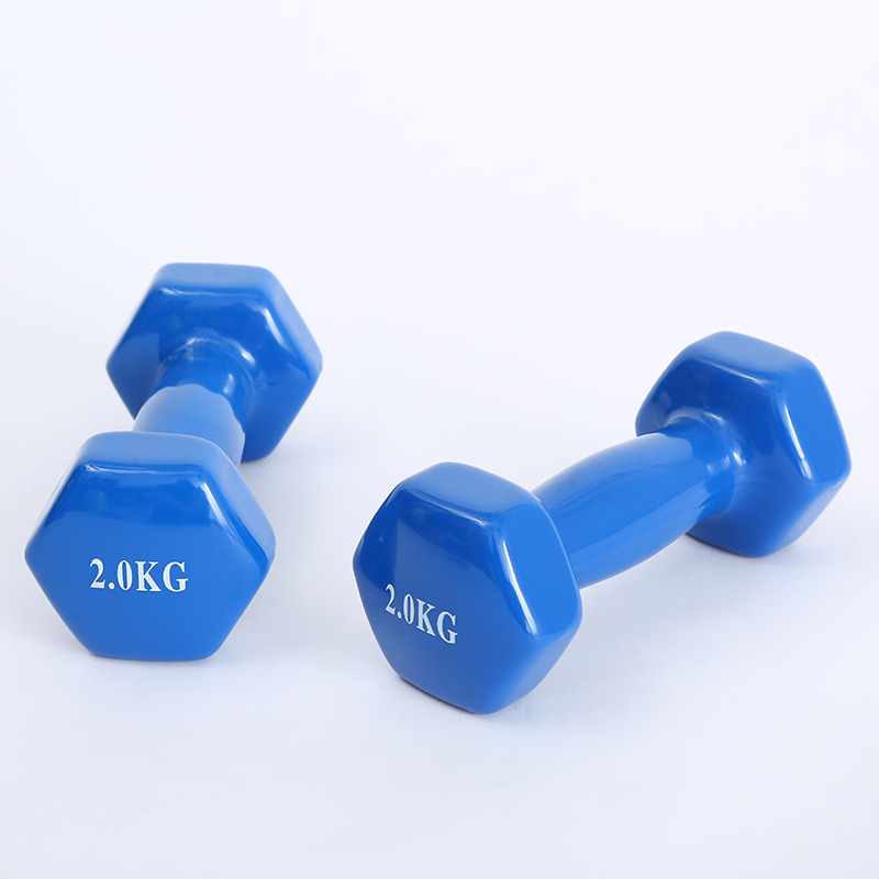 Manufacturers direct immersion dumbbell color dumbbell exercise dumbbell women's exercise dumbbell fitness equipment