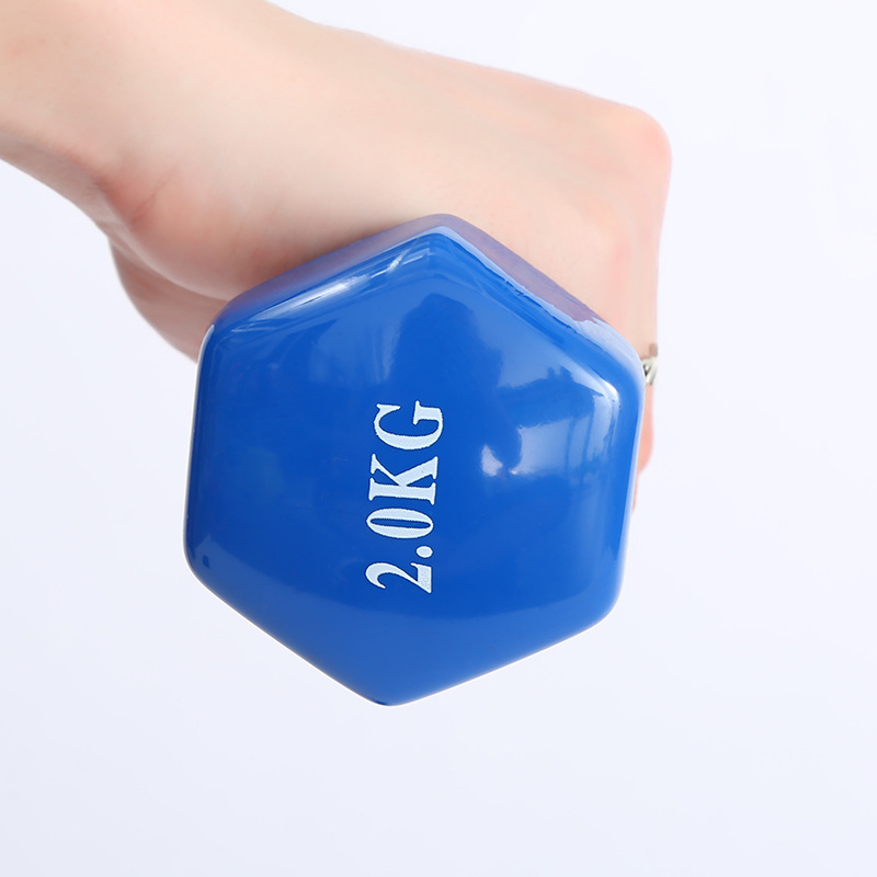Manufacturers direct immersion dumbbell color dumbbell exercise dumbbell women's exercise dumbbell fitness equipment