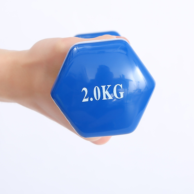 Manufacturers direct immersion dumbbell color dumbbell exercise dumbbell women's exercise dumbbell fitness equipment