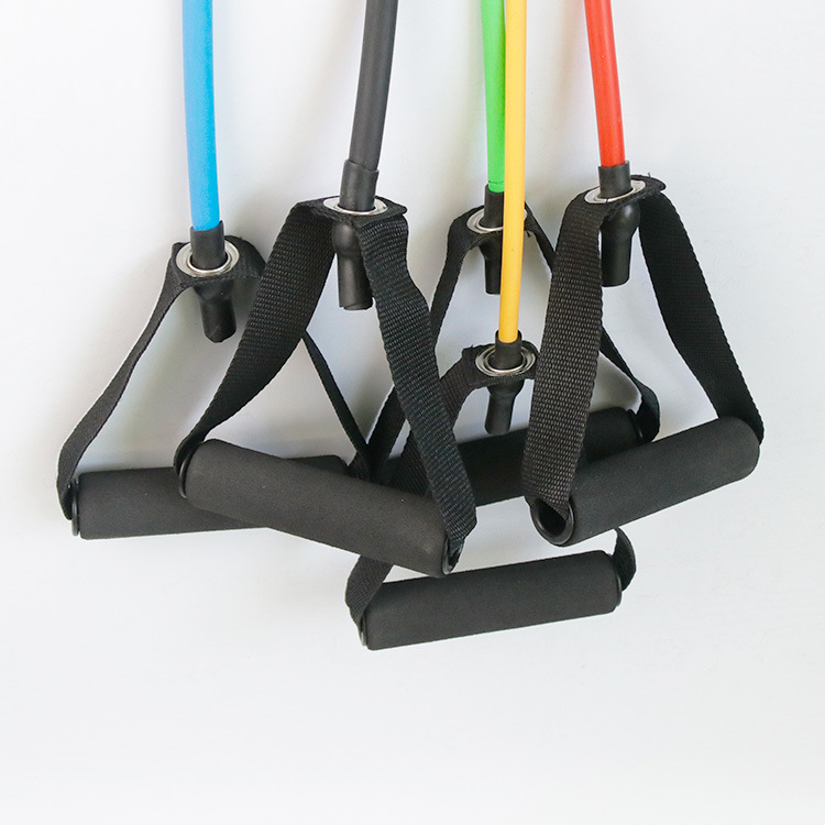 Five-Piece Set Linear Pull Rope Fitness Equipment Multi-Functional One-Word Tension Band Muscle Training Chest Expander