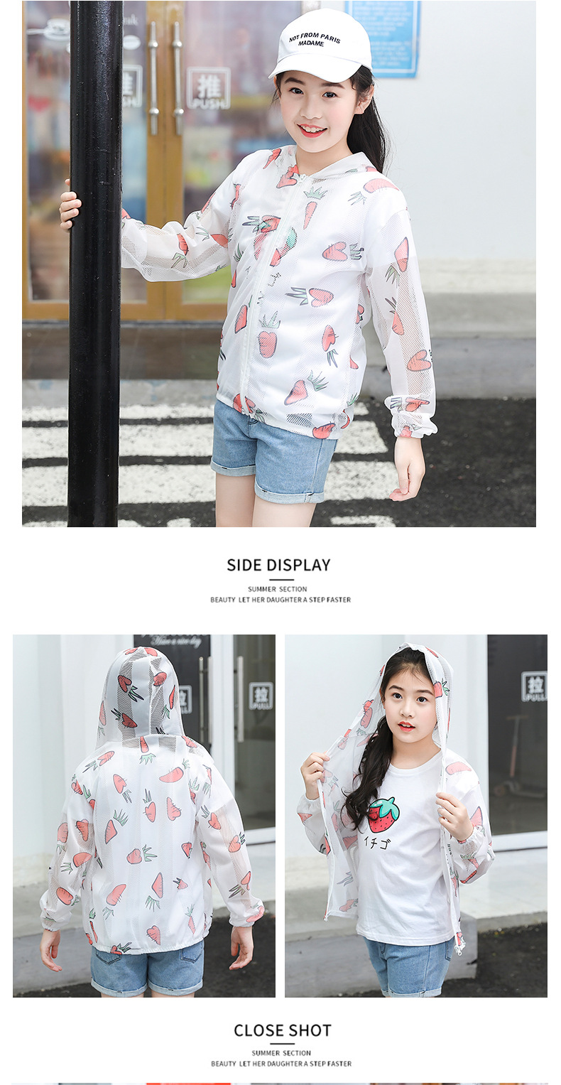 Summer Boys Sun-Protective Clothing Lightweight Breathable Baby Girl Outdoor UV-Proof Coat Children's Sun Protection Clothing Summer Boys Sun-Protective Clothing Lightweight Breathable Baby Girl Outdoor UV-Proof Coat Children's Sun Protection Clothing