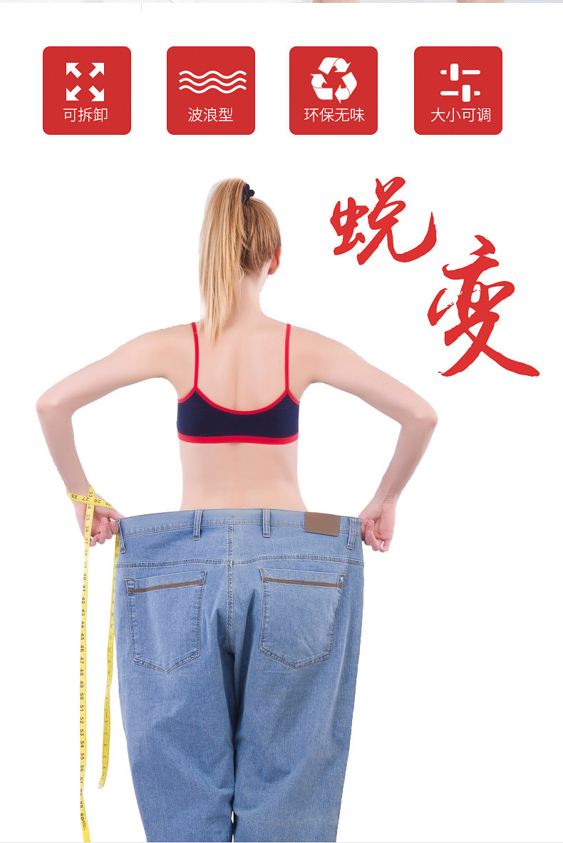 6-8 Stainless Steel Hula Hoop Detachable Thickened Sponge Increased Adult Female Body-Building Loop Foreign Trade Factory Wholesale