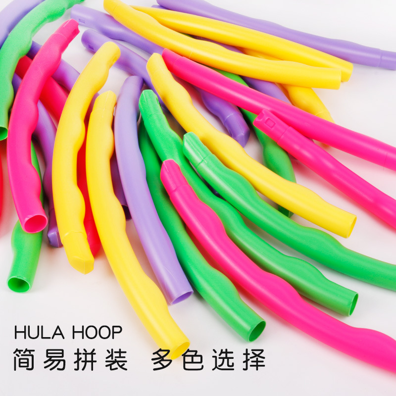 Children&#039;s Hula Hoop Detachable Adult Sports Supplies Fitness Equipment Plastic Gymnastics Hula Hoop