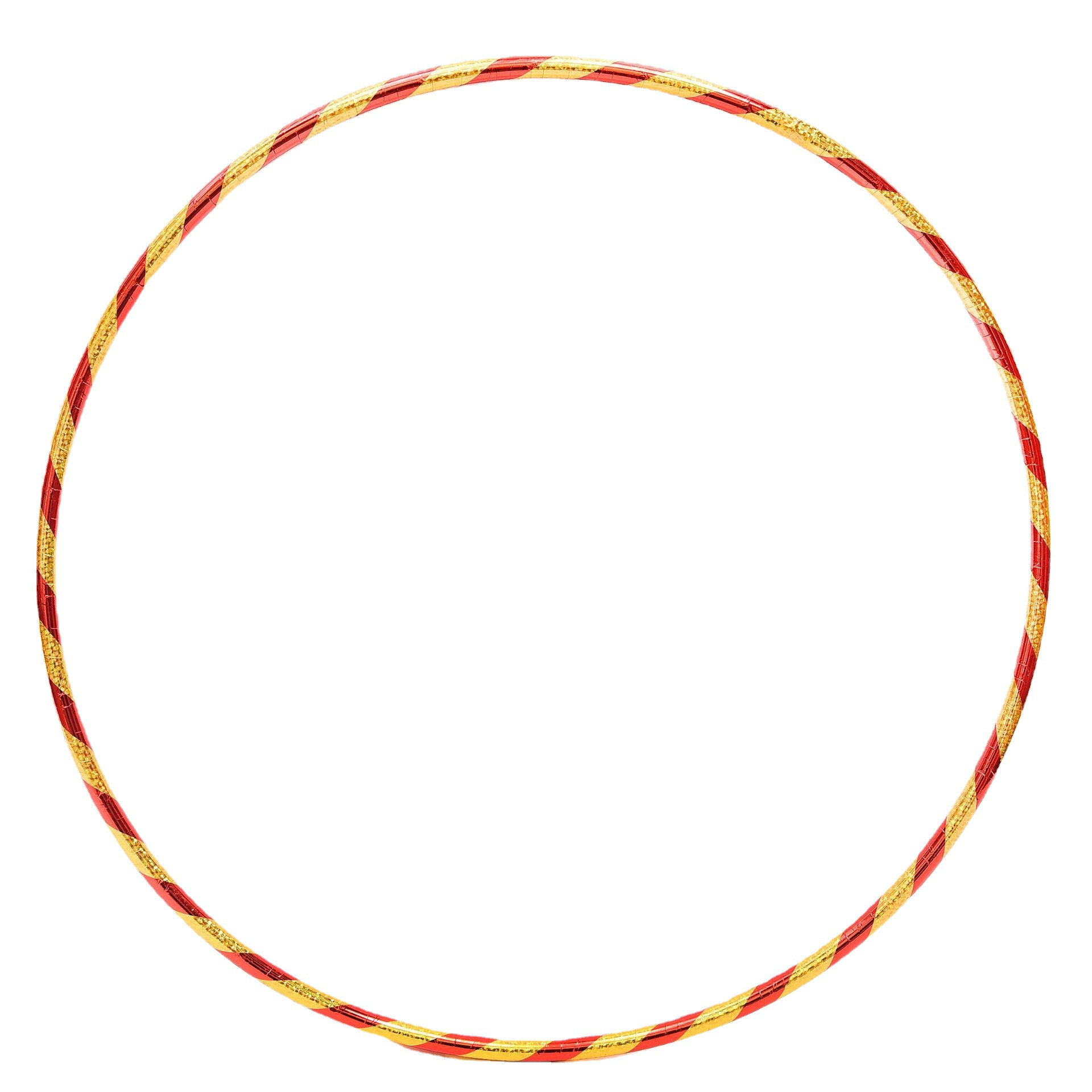 Factory Direct Sales 1.6 Tube Two-Color Laser Hula Hoop Children Hula Hoop Kindergarten Equipment Fitness Equipment Toys