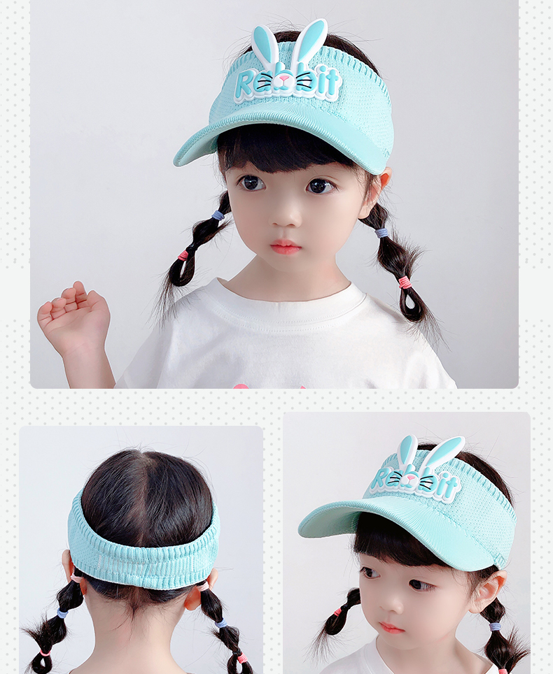 Children's Visor Cap Girls' Cartoon Sun Hat Children's Summer UV Protection Big Brim Sun-Proof Baby's Sun Hat Children's Visor Cap Girls' Cartoon Sun Hat Children's Summer UV Protection Big Brim Sun-Proof Baby's Sun Hat