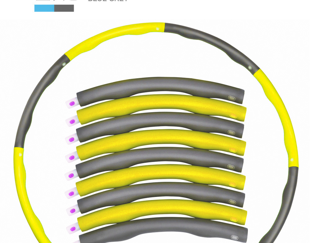 Foam Sponge Hula Hoop Weighted Hula Hoop New Hula Hoop Removable Children Adult
