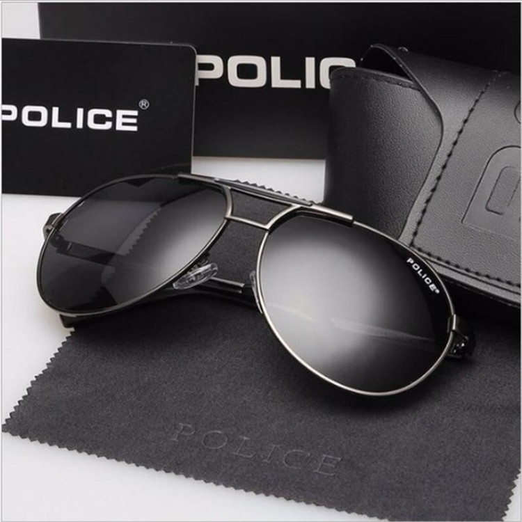 Polarized Sunglasses 8480 Men &#039;S Sunglasses Women &#039;S UV-Proof Large Frame Glasses Retro Aviator Sunglasses Manufacturer Direct Wholesale