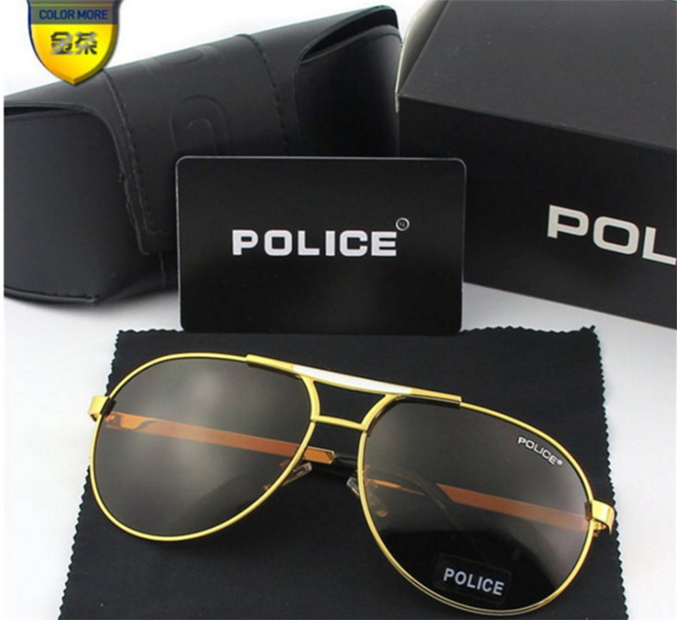 Polarized Sunglasses 8480 Men 'S Sunglasses Women 'S UV-Proof Large Frame Glasses Retro Aviator Sunglasses Manufacturer Direct Wholesale