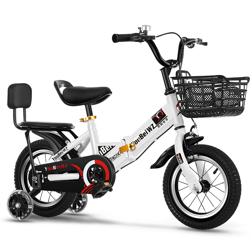 Children&#039;s Bicycle 12-Inch to 18-Inch Foldable Male and Female Primary School Student Bicycle Bicycle Stroller Delivery 