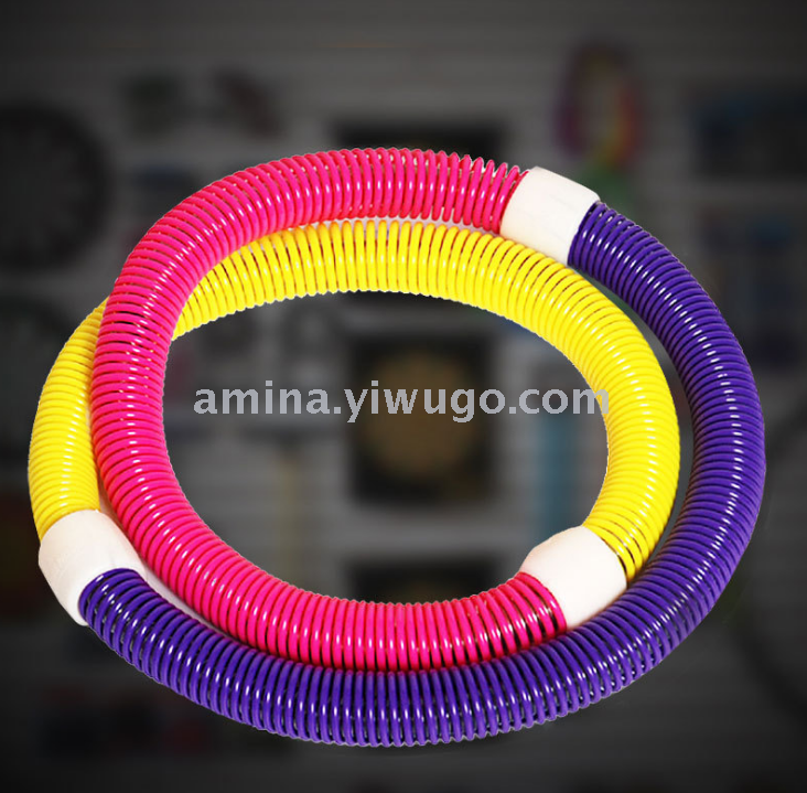 Multi-functional spring hula hoop thin waist plastic hula hoop adult fitness equipment children's soft hula hoop Multi-functional spring hula hoop thin waist plastic hula hoop adult fitness equipment children's soft hula hoop