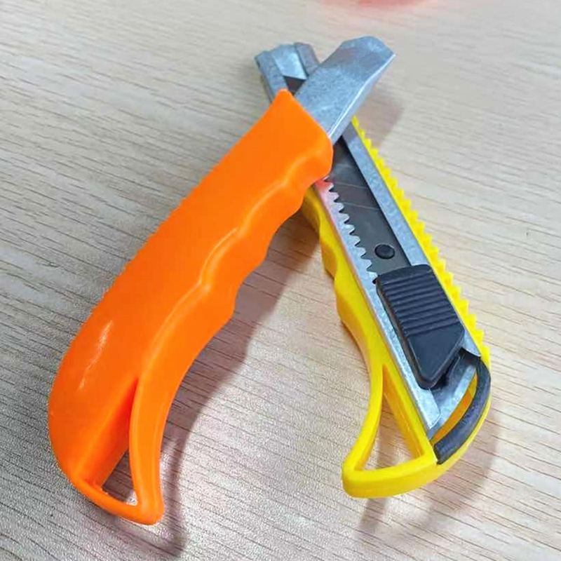 Upgraded Version Art Knife Single Stainless Steel Cutter Utility Knife Office Stationery Cutting Paper Paper Cutter Packaging