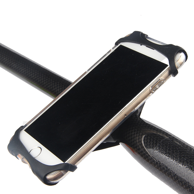 Amazon mobile phone stand bicycle shock-proof silicone outdoor mountain bike mobile phone navigation stand Amazon mobile phone stand bicycle shock-proof silicone outdoor mountain bike mobile phone navigation stand