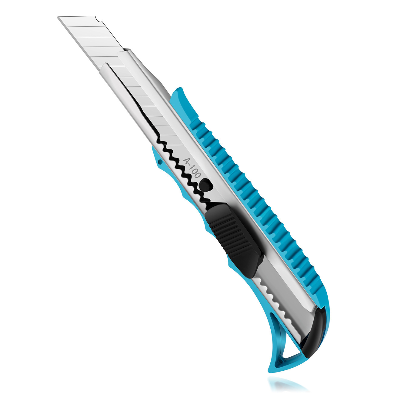 Large Stainless Steel Art Knife Knife Rest Industrial Metal Cutter Office Paper Cutter Open Box Utility Knife Wallpaper Knife