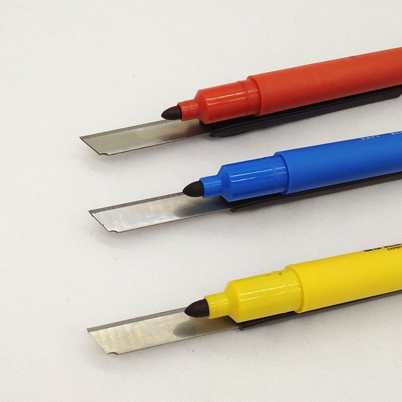 Utility knife + ballpoint pen + marker courier Brother special combination marker easy to carry