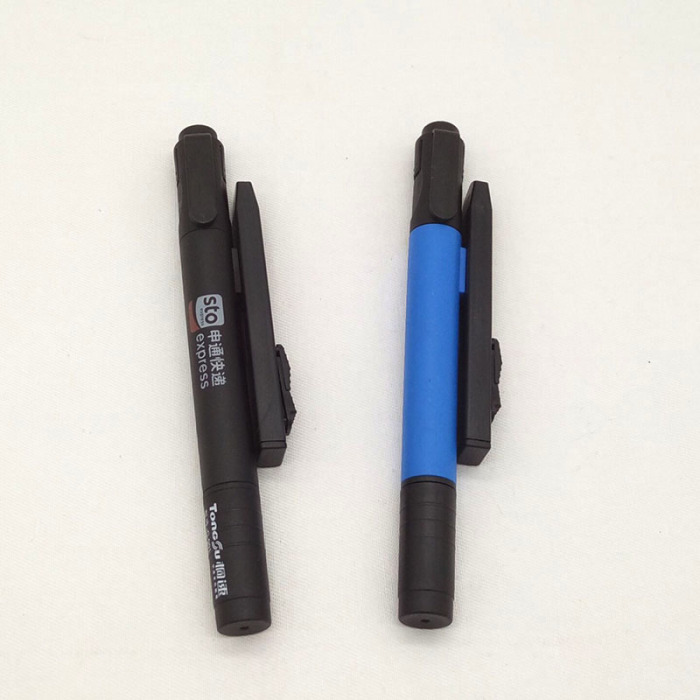 Utility knife + ballpoint pen + marker combination express logistics dedicated marker LOGO