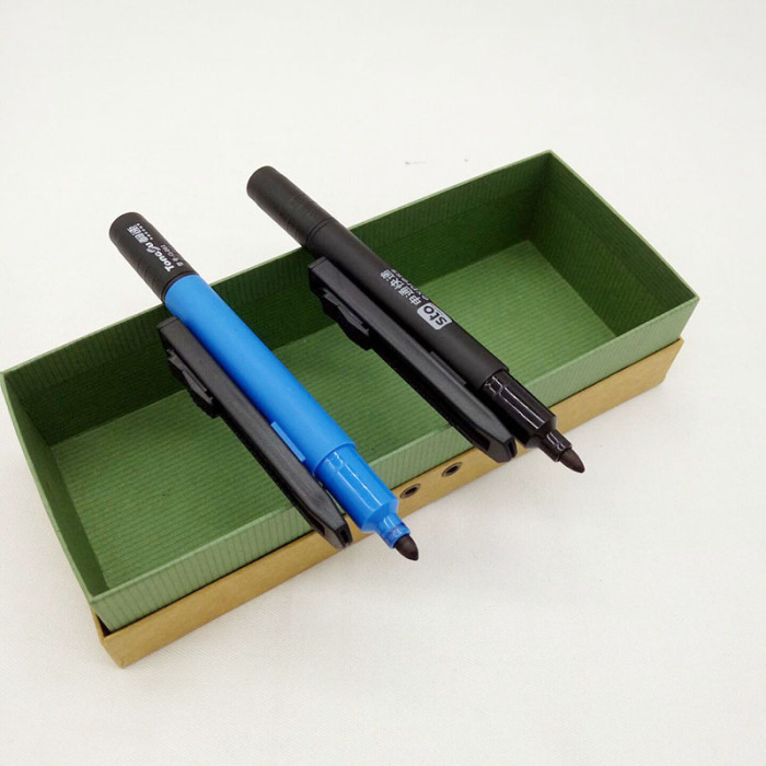 Utility knife + ballpoint pen + marker combination express logistics dedicated marker LOGO