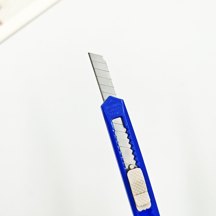 Portable Compact Art Knife Metal Utility Knife Office Stationery Handmade Paper Cutter Candy Color Wallpaper Knife Stall