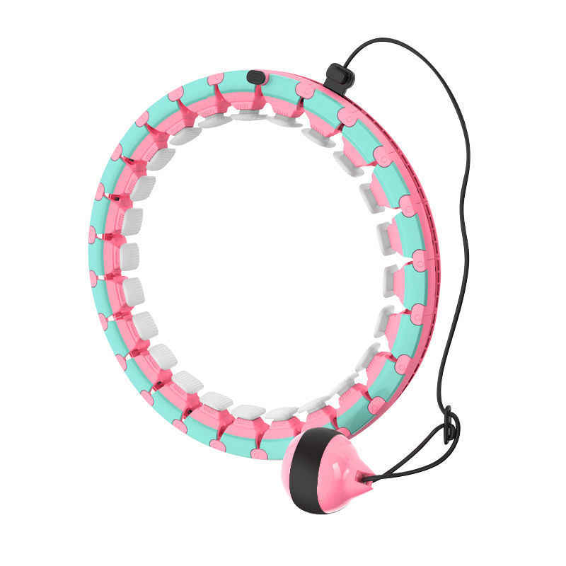 New Silicone Adjustable Hula Hoop Fitness Slimming Waist Slimming Belly Adult Adjustable Disassembly Hula Hoop