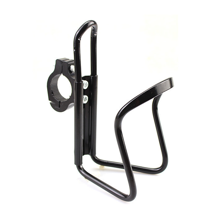 Bike Bicycle Handlebar Aluminum Alloy Water Bottle Holder Cages + Adapter Bike Bicycle Handlebar Aluminum Alloy Water Bottle Holder Cages + Adapter