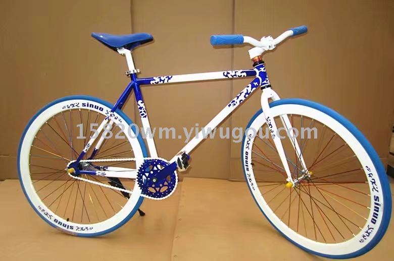 Bicycle fixed gear road bicyclebicycle riding equipment novel toy inflatable toys