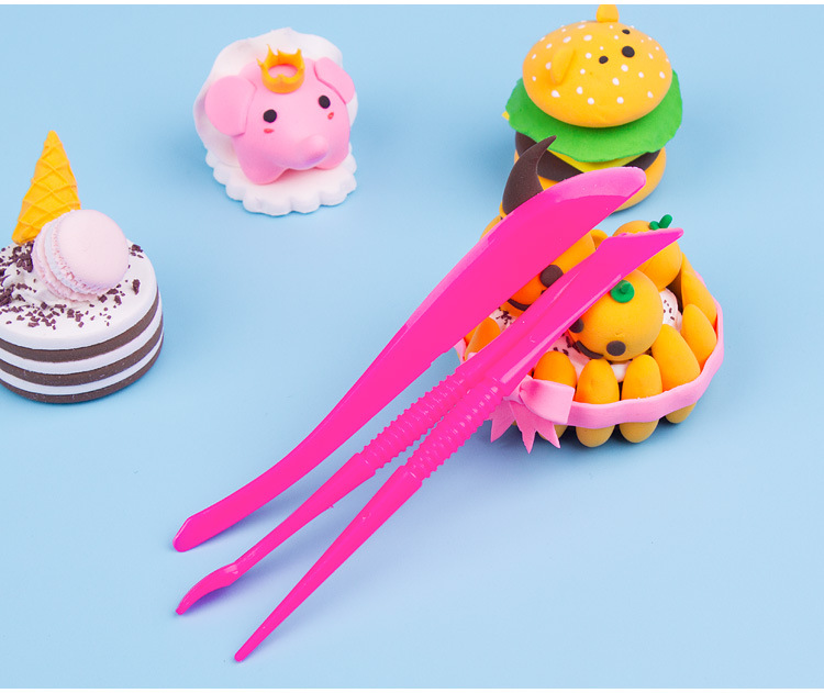 Beimeng Factory Direct Sales Ultra-Light Brickearth Tool Accessories 3 Utility Knife Children's Handmade DIY Toys