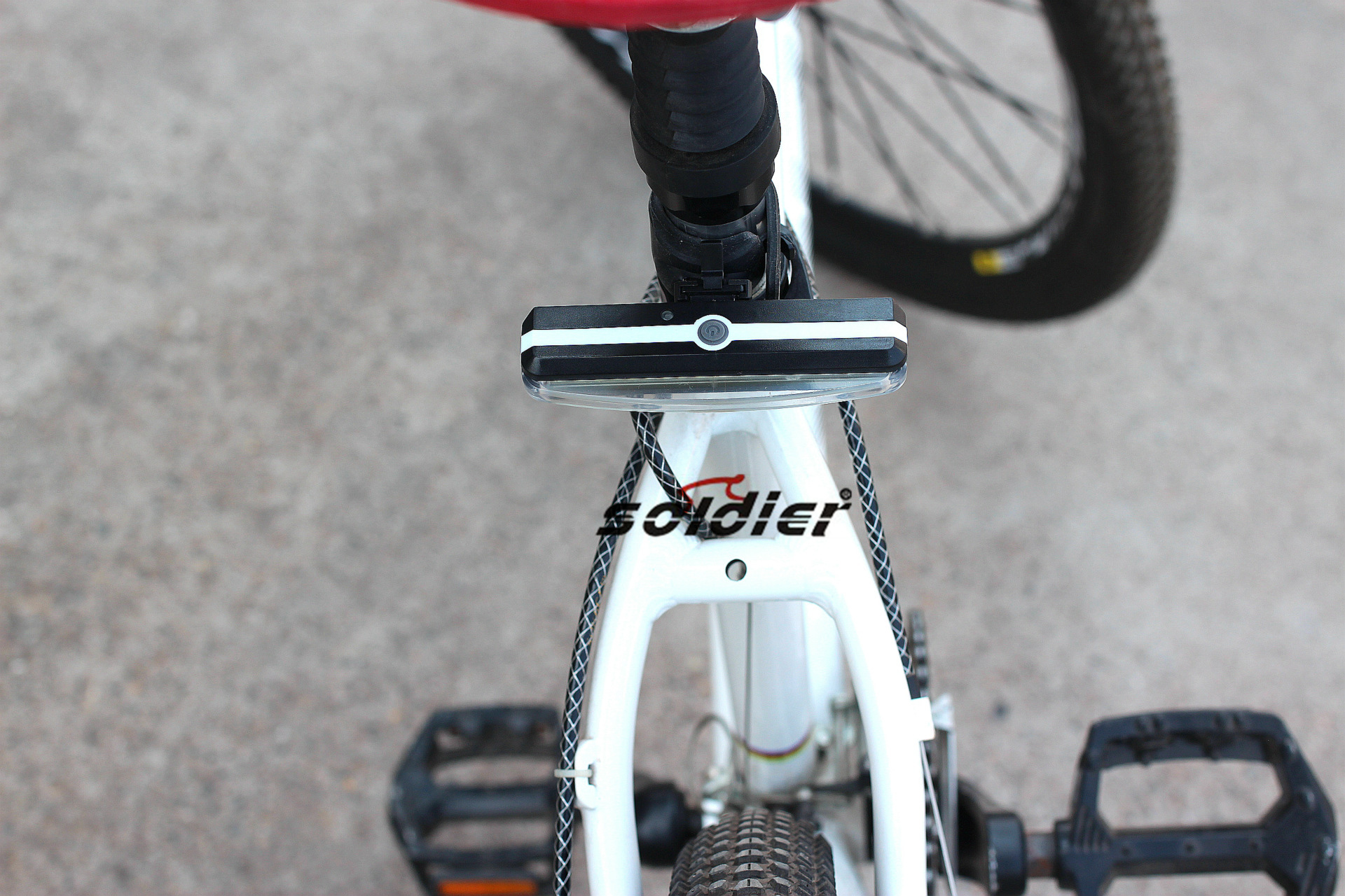 Bicycle lamp warning light USB bike mountain night riding taillight/rpl-2266 taillight